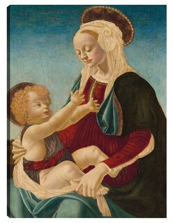 Foto 1 | Foto 1 | Cuadro Decorativo - La Virgen Y El Niño C. 1470/1480- After Andrea Del Verrocchio - Religión - 69x92 - Fine Art Tj