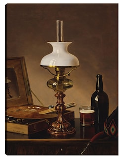 Foto 1 | Foto 1 | Cuadro Decorativo - Naturaleza Muerta En El Taller (1868)- Ferdinand Von Wright - Fotografía - 28x36 - Fine Art Tj