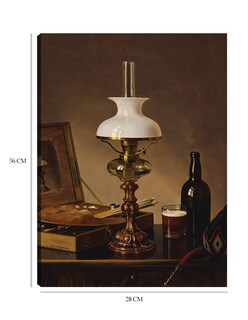 Foto 6 | Foto 6 | Cuadro Decorativo - Naturaleza Muerta En El Taller (1868)- Ferdinand Von Wright - Fotografía - 28x36 - Fine Art Tj