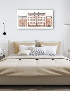 Foto 5 | Foto 5 | Cuadro Decorativo - Casas Del Canal De Amsterdam En El Herengracht 471-477- Johan Teyler - Ciudades - 72x138 - Fine Art Tj
