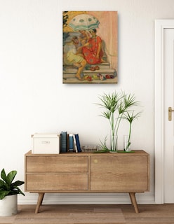 Foto 3 | Foto 3 | Cuadro Decorativo - El Diseño De Buena Aventura, Sainte-maxime (1914)- Henri Lebasque - Fotografía - 46x61 - Fine Art Tj