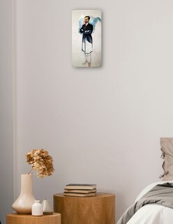 Foto 2 | Foto 2 | Cuadro Decorativo - Retrato De Ernest Thiel (estudio) (1907)- Edvard Munch - Fotografía - 46x89 -impresión En Lienzo-fine Art Tj