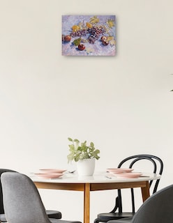 Foto 2 | Foto 2 | Cuadro Decorativo - Uvas, Limones, Peras Y Manzanas (1887)- Vincent Van Gogh - Religión - 28x36 -impresión En Lienzo-fine Art Tj