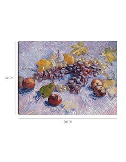 Foto 6 | Foto 6 | Cuadro Decorativo - Uvas, Limones, Peras Y Manzanas (1887)- Vincent Van Gogh - Religión - 28x36 -impresión En Lienzo-fine Art Tj