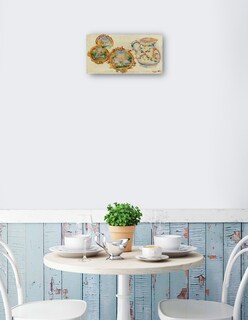 Foto 2 | Foto 2 | Cuadro Decorativo - Faïences Décorées (hacia 1916)- Pierre-auguste Renoir - Abstracto - 46x89 - Impresión En Lienzo-fine Art Tj