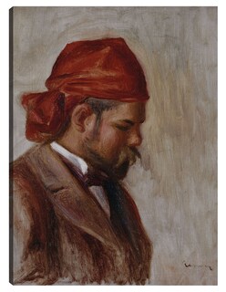 Foto 1 | Foto 1 | Cuadro Decorativo - Retrato De Ambroise Vollard Au Foulard Rouge (1899-1906)- Pierre-auguste Renoir - 46x61 - Fine Art Tj