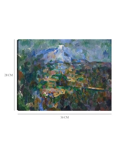 Foto 6 | Foto 6 | Cuadro Decorativo - El Mont Sainte-victoire Visto Desde Les Lauves (1904)- Paul Cézanne - Religión - 28x36 - Fine Art Tj