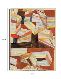 Foto 6 | Foto 6 | Cuadro Decorativo - Transparente-perspectivisch Gefügt (ii.) (1921)- Paul Klee - Abstracto - 69x92 - Fine Art Tj