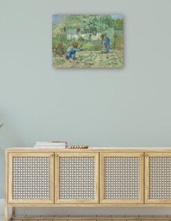 Foto 4 | Foto 4 | Cuadro Decorativo - Primeros Pasos, Después De Millet (1890)- Vincent Van Gogh - Religión - 28x36 - Fine Art Tj