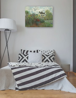 Foto 3 | Foto 3 | Cuadro Decorativo - El Jardín Del Artista En Argenteuil (rincón Del Jardín De Las Dalias)- Claude Monet - 28x36 - Fine Art Tj