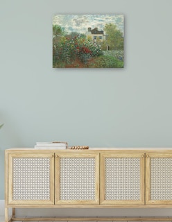 Foto 4 | Foto 4 | Cuadro Decorativo - El Jardín Del Artista En Argenteuil (rincón Del Jardín De Las Dalias)- Claude Monet - 28x36 - Fine Art Tj
