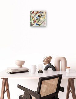 Foto 2 | Foto 2 | Cuadro Decorativo - Borrador De 'improvisación De Ensueño' (1913)- Wassily Kandinsky - Abstracto - 51x51 - Fine Art Tj