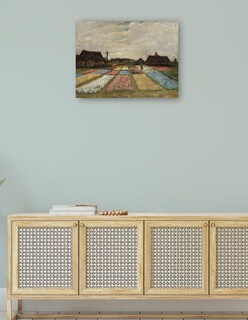 Foto 4 | Foto 4 | Cuadro Decorativo - Parterres De Flores En Holanda (c. 1883)- Vincent Van Gogh - Religión - 46x61 - Fine Art Tj