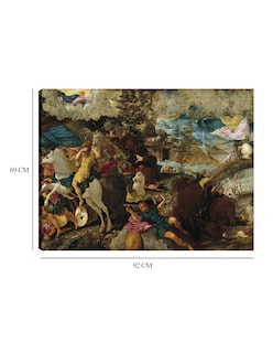 Foto 6 | Foto 6 | Cuadro Decorativo - La Conversión De San Pablo (c. 1544)- Jacopo Tintoretto - Religión - 69x92 - Impresión En Lienzo-fine Art Tj