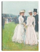 Cuadro Decorativo - Au Grand Prix De Paris (en El Gran Premio De París), 1887- Childe Hassam - Fotografía - 69x92 - Fine Art Tj