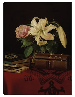 Foto 1 | Foto 1 | Cuadro Decorativo - Naturaleza Muerta Sobre La Mesa De Trabajo De Una Dama (1868)- Ferdinand Von Wright - 69x92 - Fine Art Tj