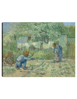 Foto 1 | Foto 1 | Cuadro Decorativo - Primeros Pasos, Después De Millet (1890)- Vincent Van Gogh - Religión - 69x92 - Fine Art Tj