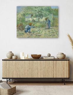 Foto 5 | Foto 5 | Cuadro Decorativo - Primeros Pasos, Después De Millet (1890)- Vincent Van Gogh - Religión - 69x92 - Fine Art Tj