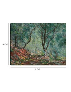 Foto 6 | Foto 6 | Cuadro Decorativo - Bosque De Oliviers En El Jardín Moreno (1884)- Claude Monet - Paisaje - 46x61 - Fine Art Tj