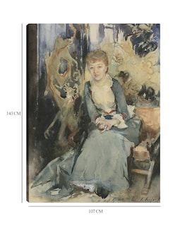 Foto 6 | Foto 6 | Cuadro Decorativo - Sra. Reubell Sentada Frente A Una Pantalla (hacia 1884)- John Singer Sargent - 107x143 - Fine Art Tj