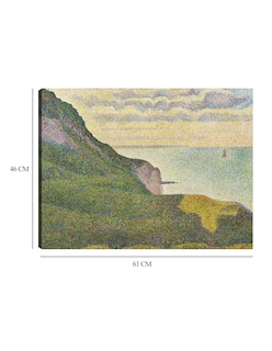 Foto 6 | Foto 6 | Cuadro Decorativo - Paisaje Marino En Port-en-bessin, Normandía (1888)- Georges Seurat - Costa - 46x61 - Fine Art Tj