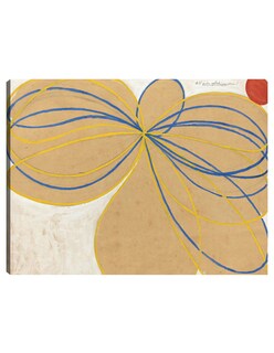 Foto 1 | Foto 1 | Cuadro Decorativo - La Estrella De Siete Puntas Nº 1 (1908)- Hilma Af Klint - Abstracto - 69x92 -impresión En Lienzo-fine Art Tj
