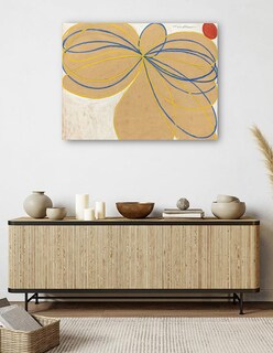 Foto 5 | Foto 5 | Cuadro Decorativo - La Estrella De Siete Puntas Nº 1 (1908)- Hilma Af Klint - Abstracto - 69x92 -impresión En Lienzo-fine Art Tj