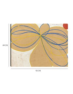 Foto 6 | Foto 6 | Cuadro Decorativo - La Estrella De Siete Puntas Nº 1 (1908)- Hilma Af Klint - Abstracto - 69x92 -impresión En Lienzo-fine Art Tj