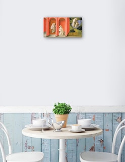 Foto 2 | Foto 2 | Cuadro Decorativo - San Benito Ordena A San Mauro Rescatar A San Plácido- Fra Filippo Lippi - Religión - 46x89 - Fine Art Tj
