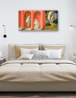 Foto 5 | Foto 5 | Cuadro Decorativo - San Benito Ordena A San Mauro Rescatar A San Plácido- Fra Filippo Lippi - Religión - 46x89 - Fine Art Tj