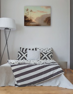 Foto 3 | Foto 3 | Cuadro Decorativo - Un Arroyo En St. Thomas (islas Vírgenes) 1856- Camille Pissarro - 46x61 - Impresión En Lienzo - Fine Art Tj