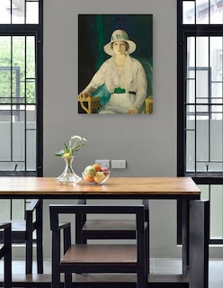 Foto 4 | Foto 4 | Cuadro Decorativo - Florence Sittenham Davey (sra. Randall Davey), 1914- George Bellows - Fotografía - 46x61 - Fine Art Tj