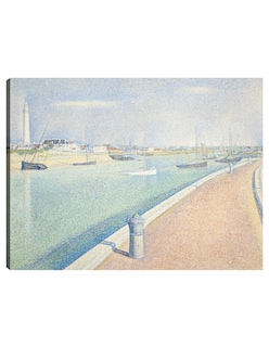 Foto 1 | Foto 1 | Cuadro Decorativo - El Canal De Gravelines, Petit Fort Philippe (1890)- Georges Seurat - Costa - 69x92 - Fine Art Tj