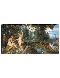 Foto 1 | Foto 1 | Cuadro Decorativo - El Jardín Del Edén Con La Caída Del Hombre (c. 1615)- Peter Paul Rubens - Religión - 54x102 - Fine Art Tj