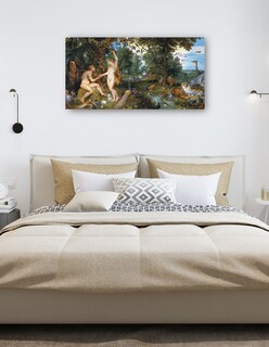 Foto 5 | Foto 5 | Cuadro Decorativo - El Jardín Del Edén Con La Caída Del Hombre (c. 1615)- Peter Paul Rubens - Religión - 54x102 - Fine Art Tj