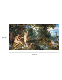 Foto 6 | Foto 6 | Cuadro Decorativo - El Jardín Del Edén Con La Caída Del Hombre (c. 1615)- Peter Paul Rubens - Religión - 54x102 - Fine Art Tj