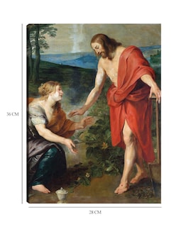 Foto 6 | Foto 6 | Cuadro Decorativo - Cristo Se Aparece A María Magdalena (1610 - 1690)- Peter Paul Rubens - Religión - 28x36 - Fine Art Tj