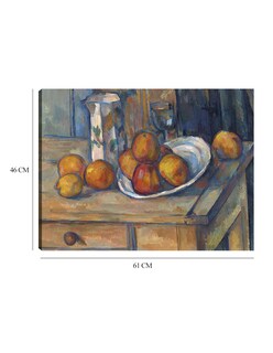 Foto 6 | Foto 6 | Cuadro Decorativo - Naturaleza Muerta Con Jarra De Leche Y Fruta (c. 1900)- Paul Cézanne - Religión - 46x61 - Fine Art Tj