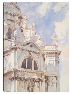 Foto 1 | Foto 1 | Cuadro Decorativo - El Saludo, Venecia (ca. 1904-197)- John Singer Sargent - Ciudades - 107x143 -impresión En Lienzo-fine Art Tj