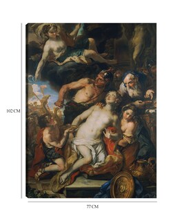 Foto 6 | Foto 6 | Cuadro Decorativo - El Sacrificio De Ifigenia (1690-1691)- Johann Michael Rottmayr - Religión - 77x102 - Fine Art Tj