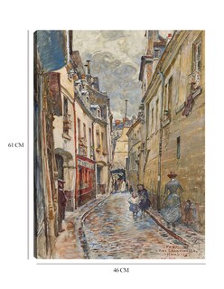 Foto 6 | Foto 6 | Cuadro Decorativo - Calle Chanoinesse, En 1905. Distrito 4 (1905)- Frédéric Houbron - Ciudades - 46x61 - Fine Art Tj