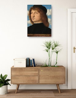 Foto 3 | Foto 3 | Cuadro Decorativo - Retrato De Un Caballero Veneciano C. 1500- Giovanni Bellini - Fotografía - 28x36 - Fine Art Tj