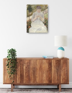 Foto 2 | Foto 2 | Cuadro Decorativo - La Muchacha Del Jardín (entre 1880 Y 1882)- Mary Cassatt - Fotografía - 46x61 - Fine Art Tj