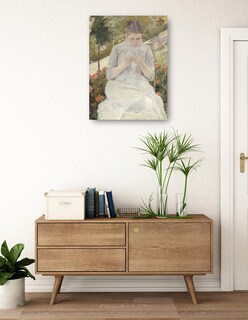 Foto 3 | Foto 3 | Cuadro Decorativo - La Muchacha Del Jardín (entre 1880 Y 1882)- Mary Cassatt - Fotografía - 46x61 - Fine Art Tj