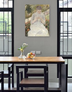 Foto 4 | Foto 4 | Cuadro Decorativo - La Muchacha Del Jardín (entre 1880 Y 1882)- Mary Cassatt - Fotografía - 46x61 - Fine Art Tj