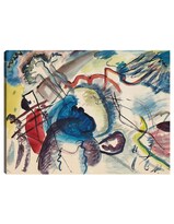 Cuadro Decorativo - Borrador De &,#39,cuadro Con Borde Blanco&,#39, (1913)- Wassily Kandinsky - 69x92 - Fine Art Tj