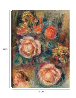 Foto 6 | Foto 6 | Cuadro Decorativo - Ramo De Rosas (bouquet De Roses) (1900)- Pierre-auguste Renoir - Floral - 28x36 - Fine Art Tj