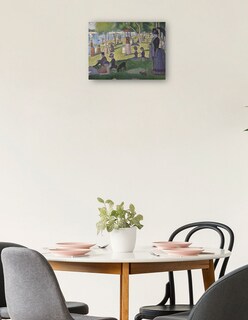 Foto 2 | Foto 2 | Cuadro Decorativo - Un Domingo En La Grande Jatte (1884)- Georges Seurat - Fotografía - 69x92 - Impresión En Lienzo -fine Art Tj
