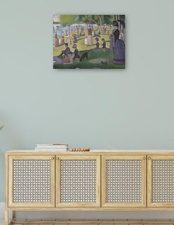 Foto 4 | Foto 4 | Cuadro Decorativo - Un Domingo En La Grande Jatte (1884)- Georges Seurat - Fotografía - 69x92 - Impresión En Lienzo -fine Art Tj