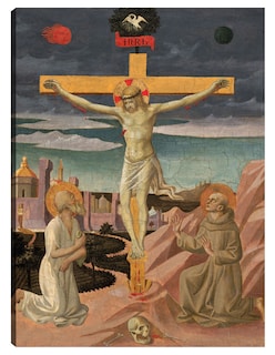 Foto 1 | Foto 1 | Cuadro Decorativo - La Crucifixión Con San Jerónimo Y San Francisco, C. 1445/1450- Pesellino - Religión - 46x61 - Fine Art Tj
